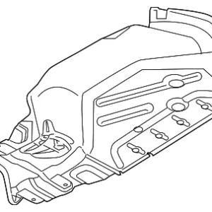 Tank Shield - Mazda (GS3L-42-740A)