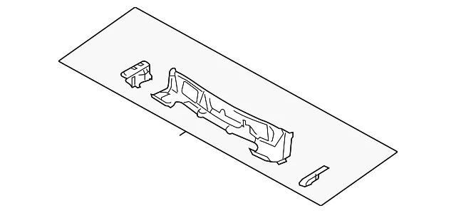 Upper Dash Panel - Mazda (GK2A-53-51XA)