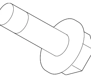 Driver Air Bag Bolt - Mazda (9XF0-52-524K)