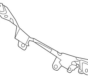 Vapor Canister Upper Bracket - Mazda (PY1F-13-960)
