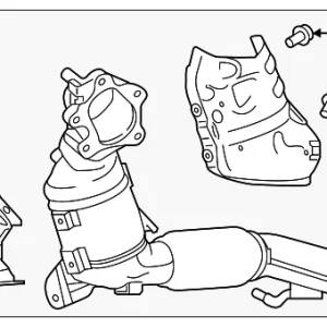Catalytic Converter - Mazda (PY9E-20-50XB)