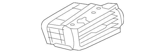 Air Outlet - Mazda (KF69-64-91XB-02)
