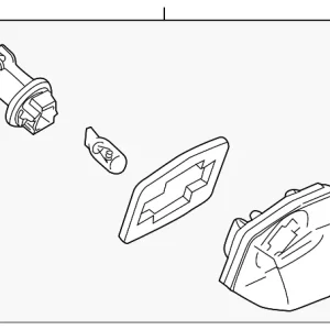 License Lamp - Mazda (GS3L-51-270C)
