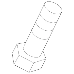 Passenger Air Bag Bolt - Mazda (9979-60-630B)
