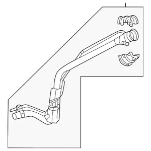 Fuel Tank Filler Neck - Mazda (VA40-42-280)