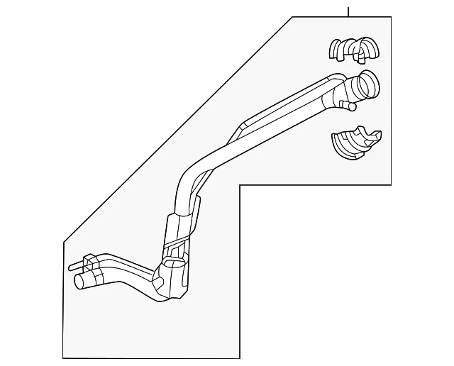Fuel Tank Filler Neck - Mazda (VA40-42-280)