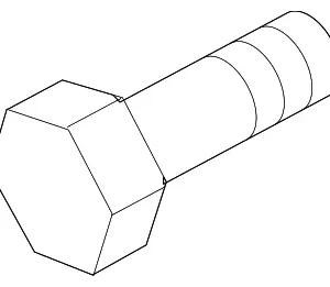 Mud Guard Bolt - Mazda (9CH6-00-516T)