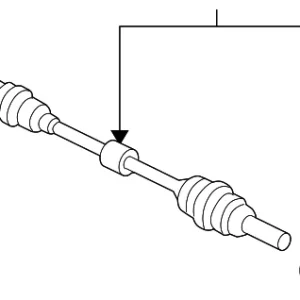 Axle Assembly - Mazda (GP32-25-50XD)