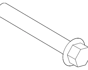 Compressor Mount Bolt - Mazda (9XG0-58-25X9)