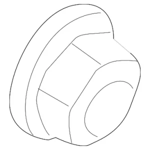 Axle Nut - Mazda (GP7B-33-042)