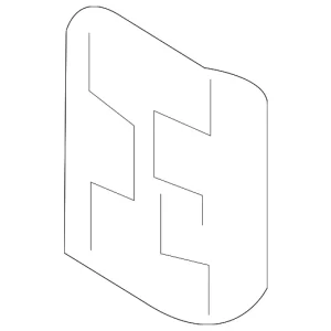 Quarter Panel Nut Plate - Mazda (D350-70-46X)