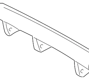 Molding - Mazda (ZZM0-50-853)