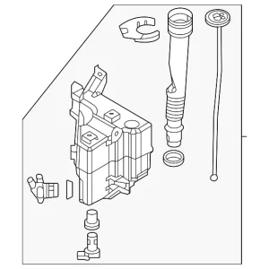 Reservoir Assembly - Mazda (VA45-67-480)