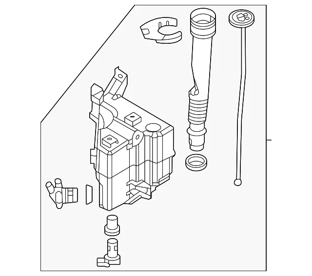Reservoir Assembly - Mazda (VA45-67-480)