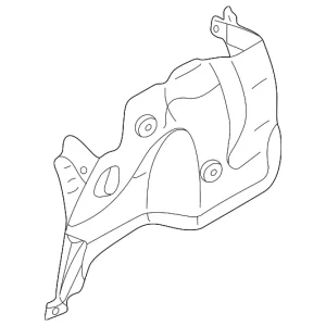 Trunk Side Trim - Mazda (B25D-68-851-04)