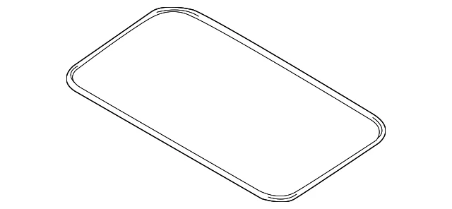 Upper Weather-Strip - Mazda (GS3N-69-825)