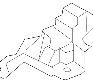 Cross-Member Extension - Mazda (BP4K-53-93ZC)