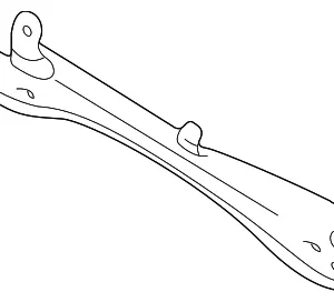 Sill Cover Mount Bracket - Mazda (EC01-68-822)