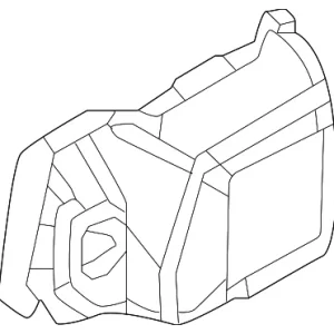 Retractor Cover - Mazda (DN4J-57-988)
