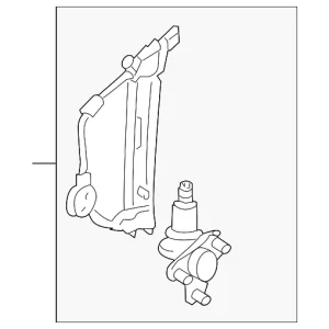 Window Regulator - Mazda (ZZCA-72-560R-00)