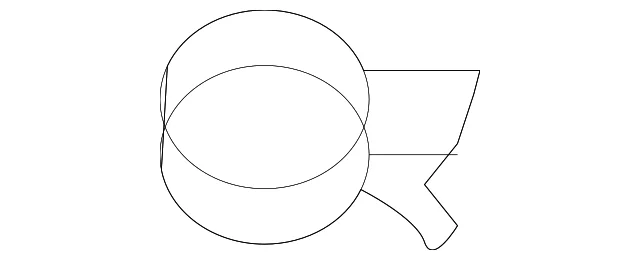 By-Pass Hose Clamp - Mazda (S553-15-182)