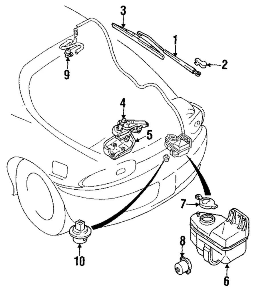 Nozzle - Mazda (EA02-67-510)