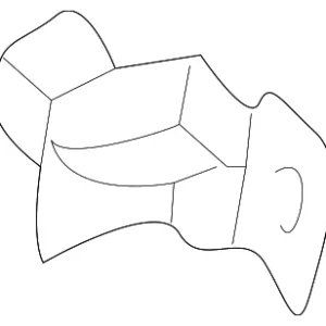 Trim Panel Assembly Upper Bracket - Mazda (B25D-68-403A)