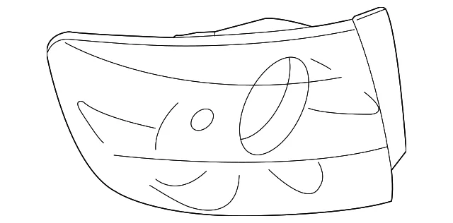 Lens & Housing - Mazda (BR5H-51-180C)