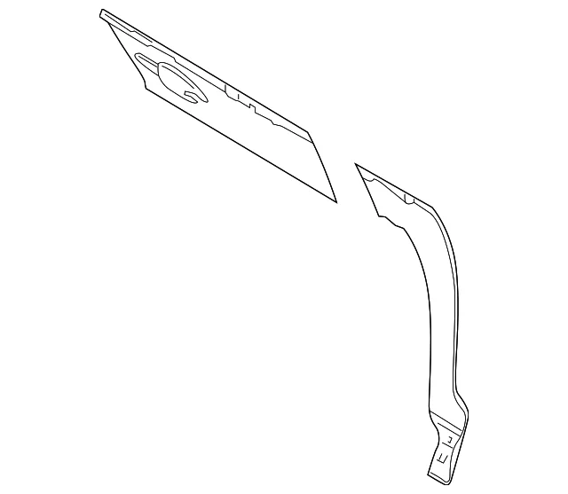 Outer Panel - Mazda (TK48-72-031A)