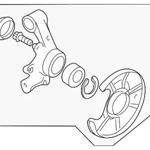 Knuckle Assembly - Mazda (NC14-26-130)