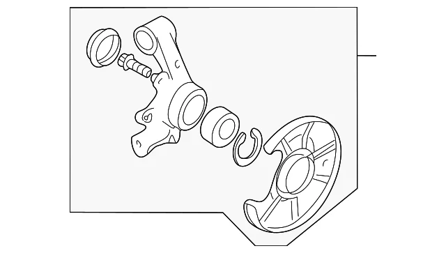 Knuckle Assembly - Mazda (N067-26-130)
