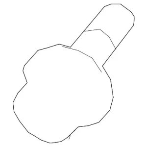 Corner Molding Clip - Mazda (BDTT-50-M38)