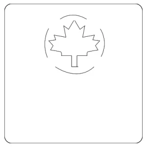 Emission Label - Mazda (PXH6-69-036)