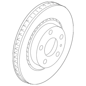 Rotor - Mazda (TK78-33-251B)