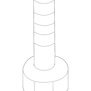 High Mount Lamp Screw - Mazda (9C06-00-512B)
