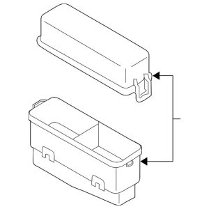 Relay Box - Mazda (EG23-66-750)