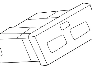 Auxiliary Outlet - Mazda (VA54-66-290)