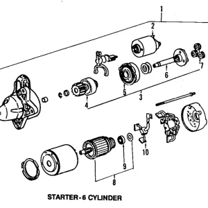 Starter - Mazda (JE15-18-400R-00)