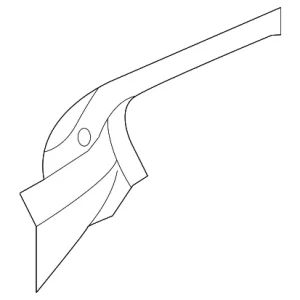 Rear Molding - Mazda (CG15-51-PB1A)