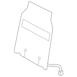 Seat Back Heater - Mazda (EG24-88-122)