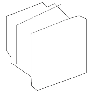Rocker Molding Retainer Clip - Mazda (D10E-51-SJ3)