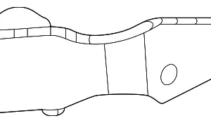 Stay Bracket - Mazda (H301-40-080)