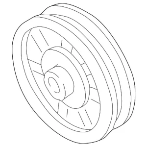 Pulley - Mazda (ZZM0-32-601)