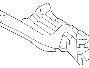 Front Reinforced - Mazda (VA40-53-381)