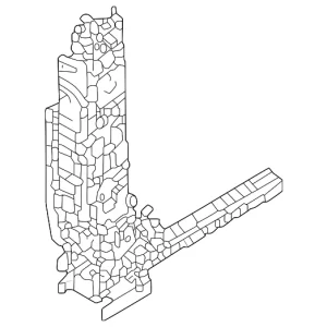 Hinge Pillar Reinforced - Mazda (VAY0-70-030)