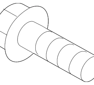 Tensioner Bolt - Mazda (9YA0-2A-818)