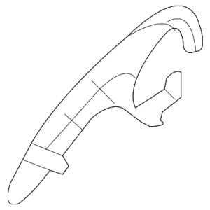 Lever Cover - Mazda (BP4K-88-4E5-30)