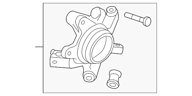 Knuckle Assembly - Mazda (NE51-26-12XC)