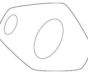 Egr Pipe Gasket - Mazda (JE06-20-306)