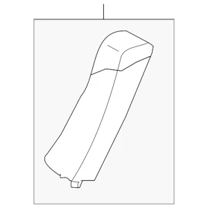Seat Back End - Mazda (GP7A-57-550B-72)